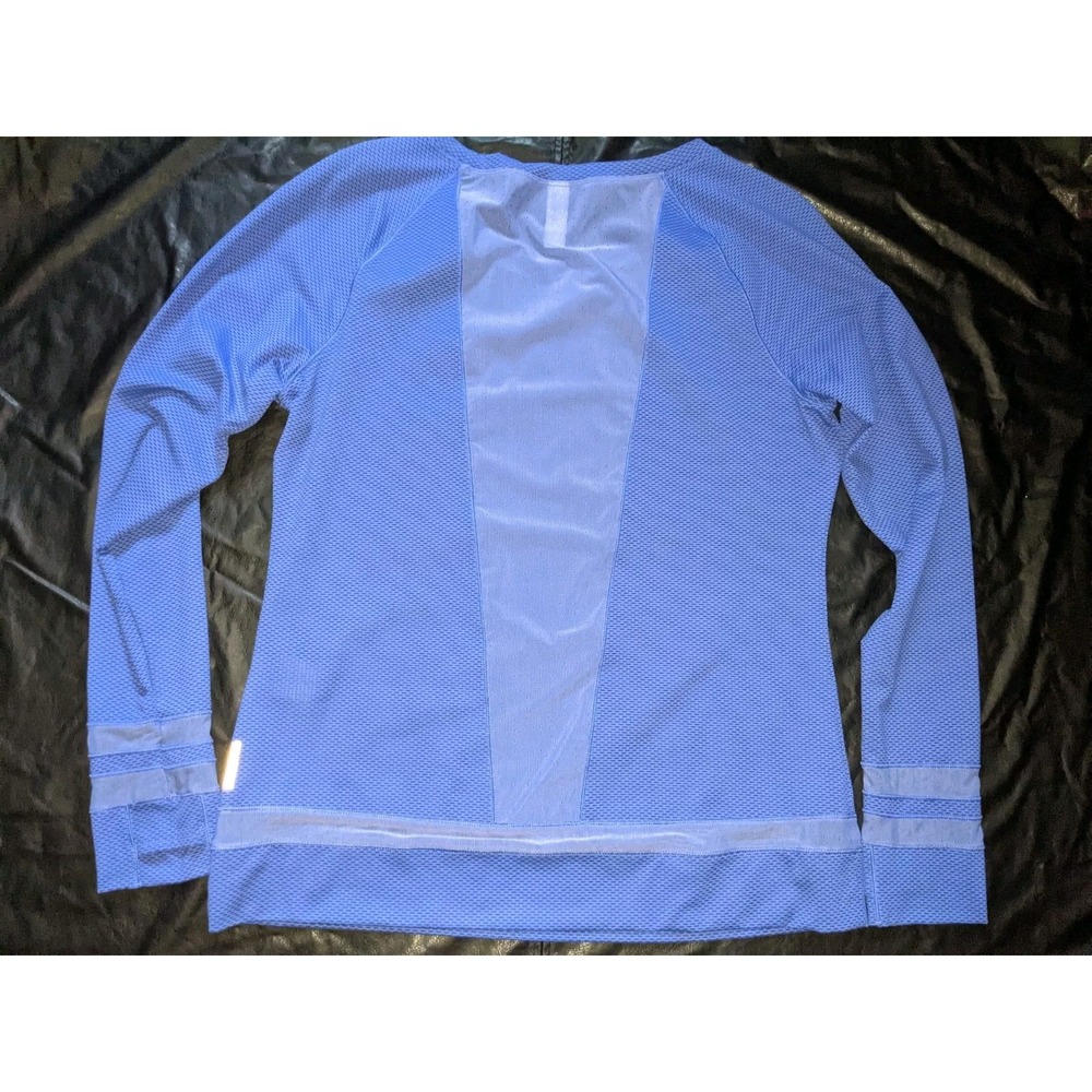 LOLE Shirt Size Large Blue Vented Athletic Thumbholes Nylon‎ Polyester Elastane - Picture 15 of 16